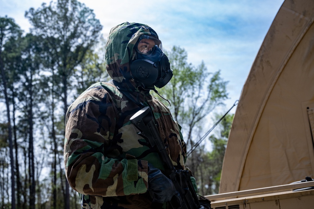 Airmen execute expeditionary medical and CBRN training during Scorpion Lens 2026