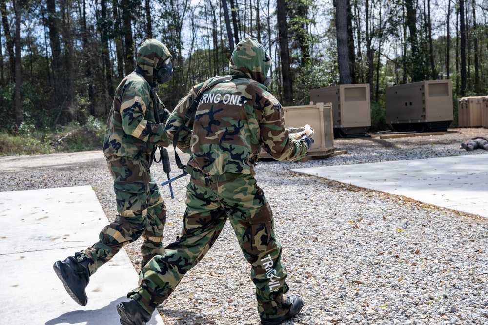 Airmen execute expeditionary medical and CBRN training during Scorpion Lens 2026