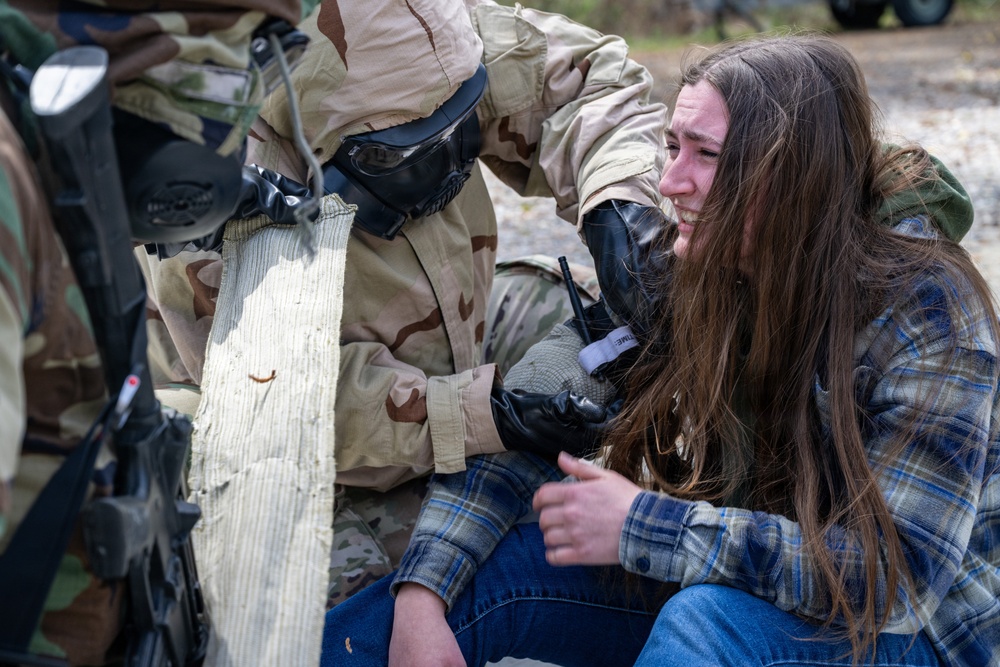 Airmen execute expeditionary medical and CBRN training during Scorpion Lens 2026