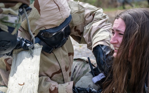 Airmen execute expeditionary medical and CBRN training during Scorpion Lens 2026