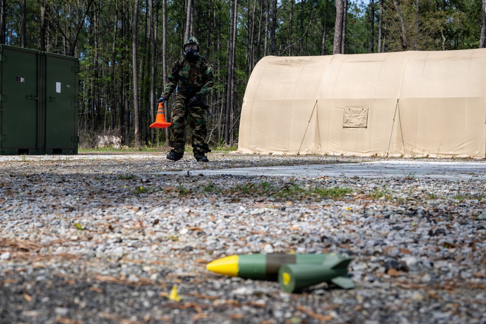 Airmen execute expeditionary medical and CBRN training during Scorpion Lens 2026