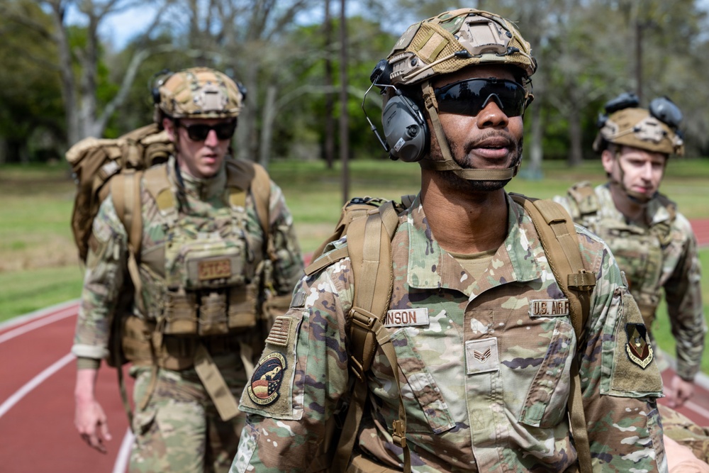 Airmen execute expeditionary medical and CBRN training during Scorpion Lens 2026