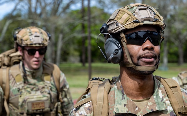 Airmen execute expeditionary medical and CBRN training during Scorpion Lens 2026