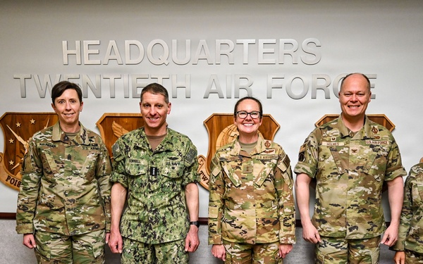 USSTRATCOM Commander Visits FE Warren AFB