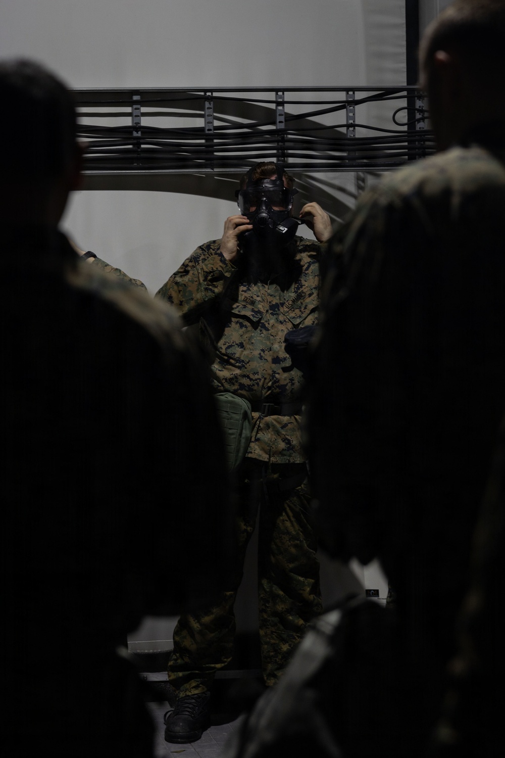 CORE 26 | U.S. Marines Prepare Gas Masks for Training