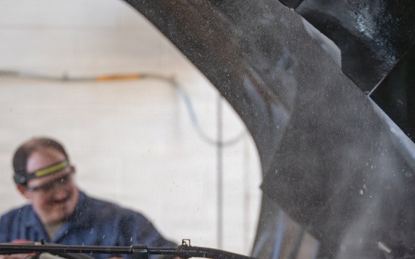 Keeping the mission moving:124th Vehicle Maintenance at work