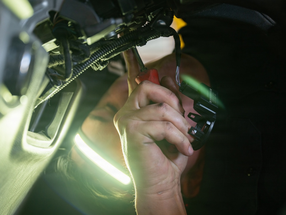 Keeping the mission moving:124th Vehicle Maintenance at work