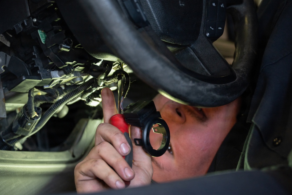 Keeping the mission moving:124th Vehicle Maintenance at work