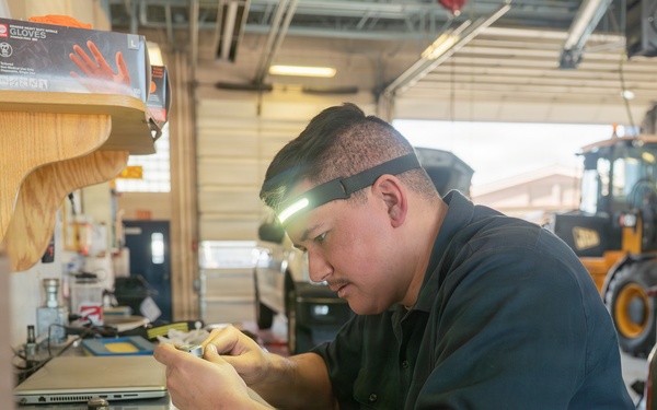 Keeping the mission moving:124th Vehicle Maintenance at work