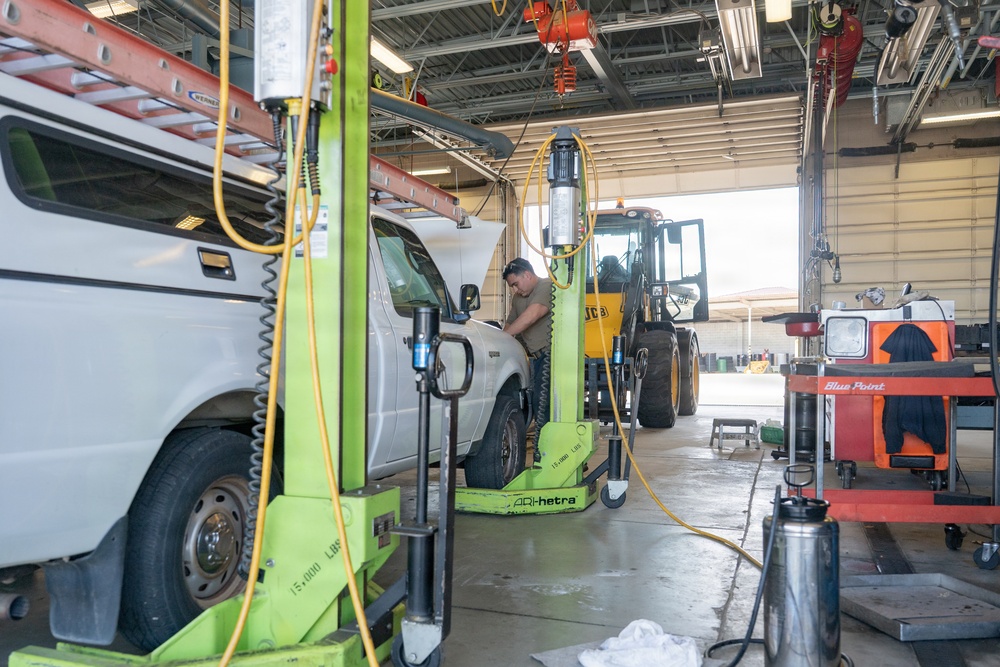 Keeping the mission moving:124th Vehicle Maintenance at work