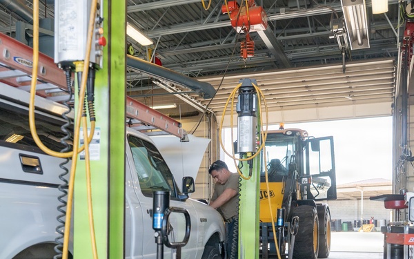 Keeping the mission moving:124th Vehicle Maintenance at work