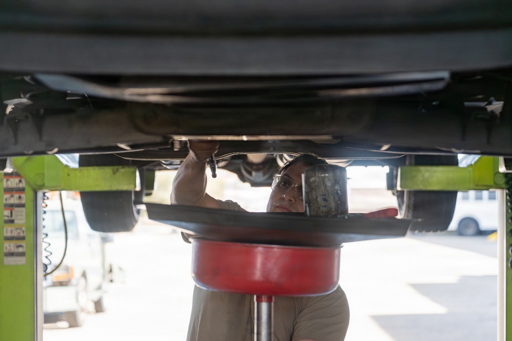 Keeping the mission moving:124th Vehicle Maintenance at work