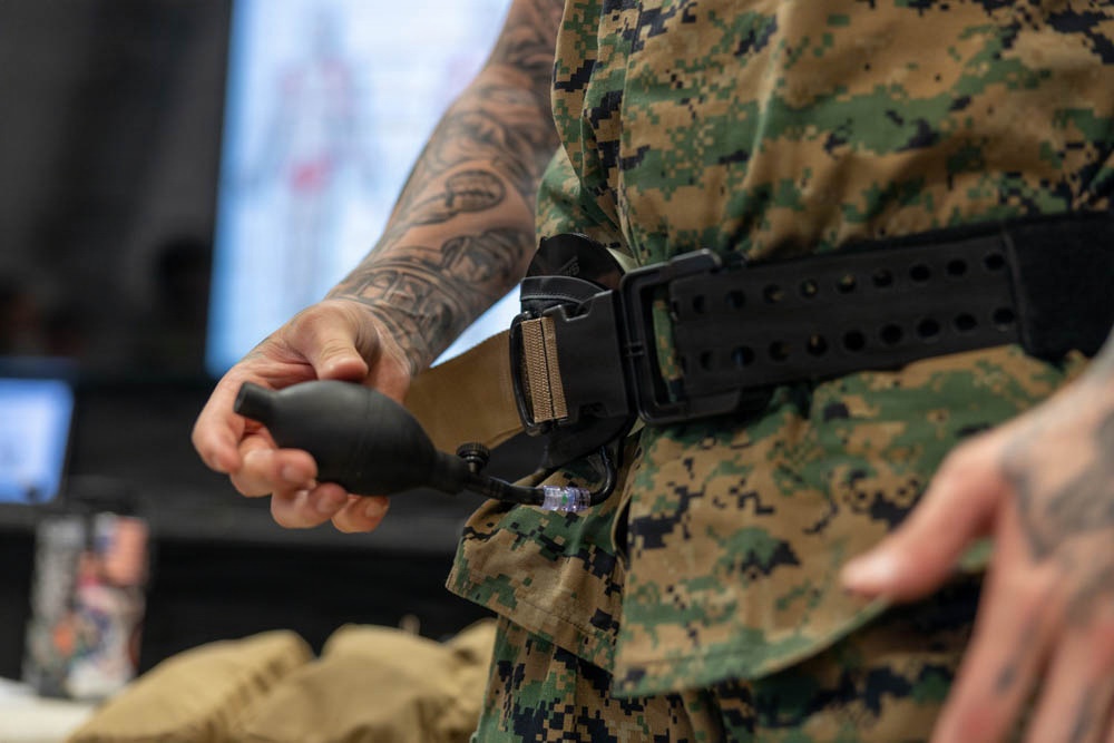 CLB-7 Marines Execute TCCC Training