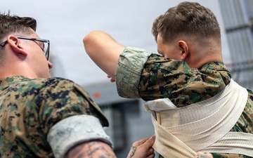 CLB-7 Marines Execute TCCC Training