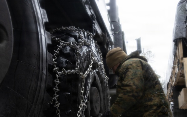 CORE26 | Logistics Marines provide Forward Base Camp to Support Infantry Marines during Arctic exercise
