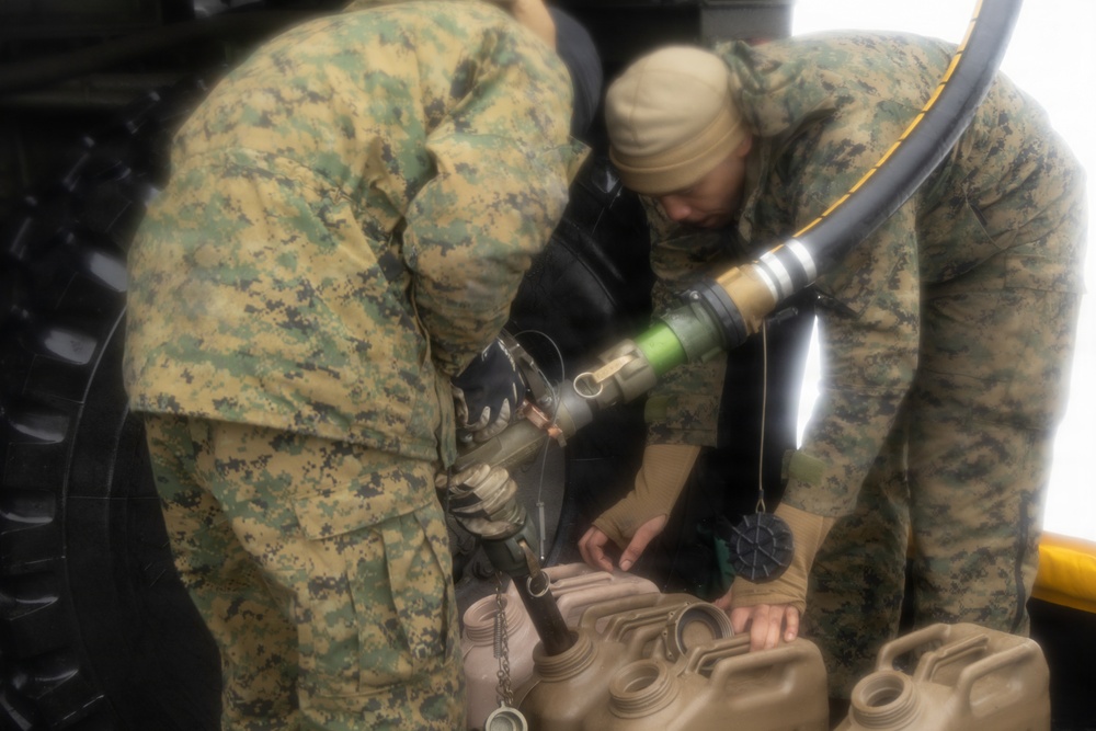 CORE26 | Logistics Marines provide Forward Base Camp to Support Infantry Marines during Arctic exercise