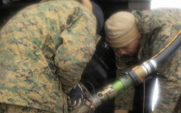 CORE26 | Logistics Marines provide Forward Base Camp to Support Infantry Marines during Arctic exercise