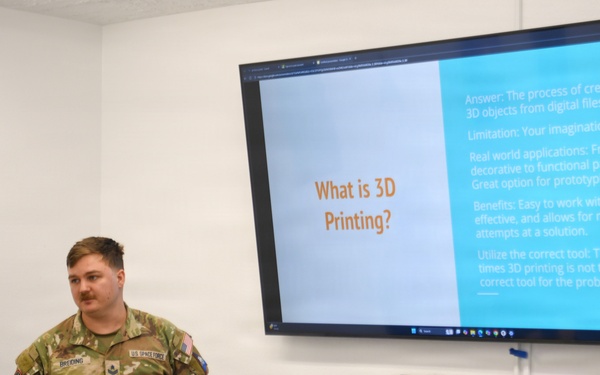 Vandenberg Hosts AI and 3D Printing Workshops
