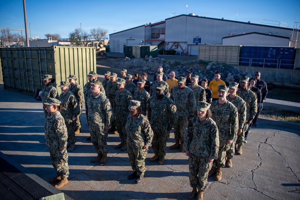 U.S. Navy Reservist support ACB-1