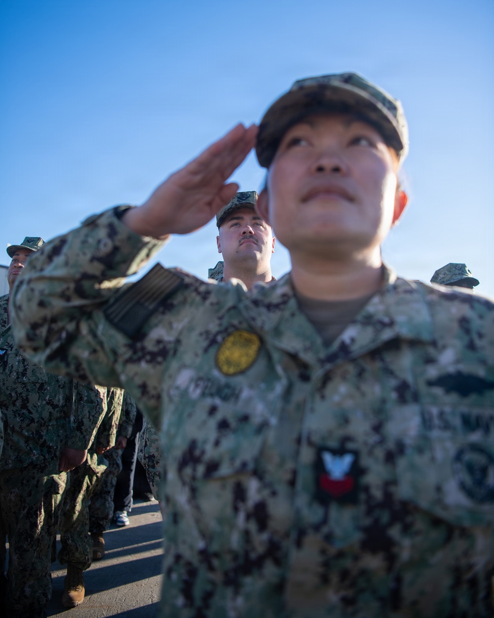 U.S. Navy Reservist support ACB-1