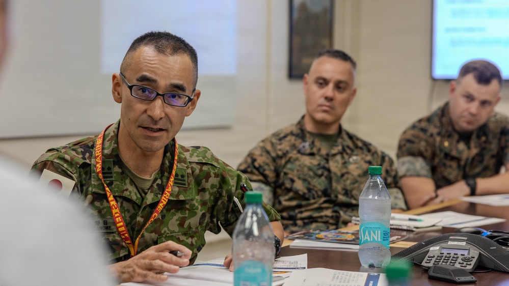 MARFORPAC hosts Japan Joint Staff Public Affairs at Camp H.M. Smith