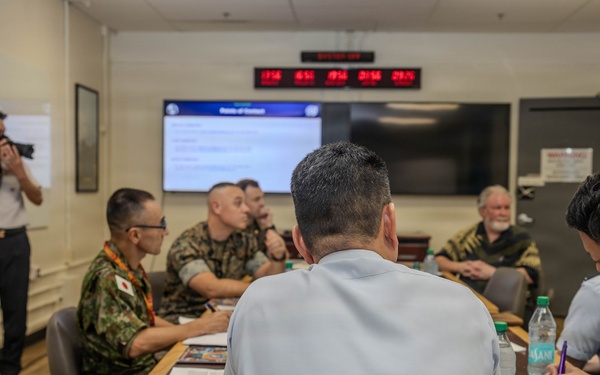MARFORPAC hosts Japan Joint Staff Public Affairs at Camp H.M. Smith