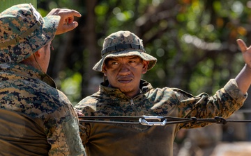 Jungle Operations Training Course - Panama 26-04: Z-Pully and Rope Bridge