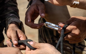 Jungle Operations Training Course - Panama 26-04: Z-Pully and Rope Bridge