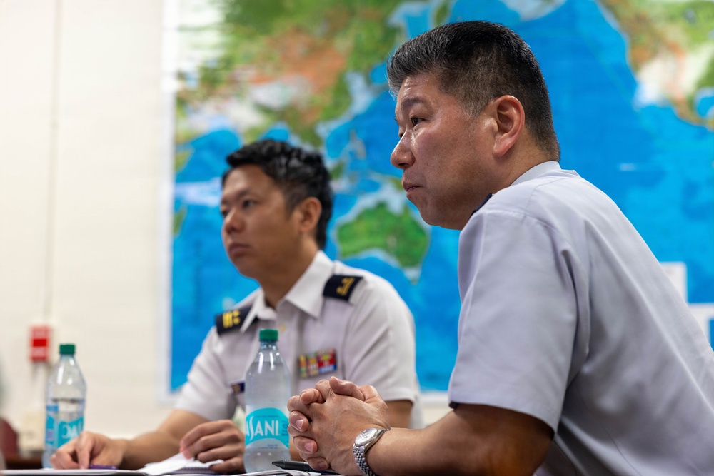 MARFORPAC hosts Japan Joint Staff Public Affairs at Camp H.M. Smith