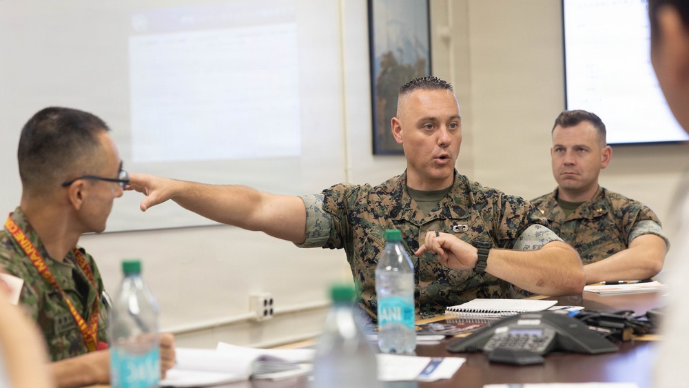 MARFORPAC hosts Japan Joint Staff Public Affairs at Camp H.M. Smith