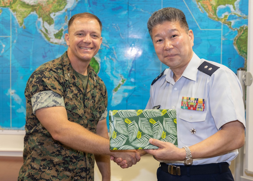 MARFORPAC hosts Japan Joint Staff Public Affairs at Camp H.M. Smith