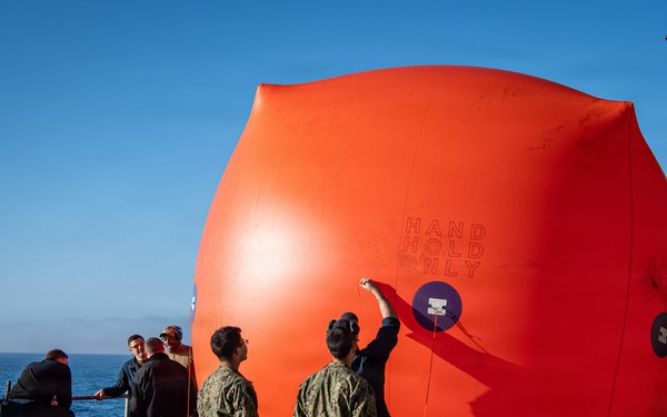 USS Nimitz Conducts Live-Fire Weapons Exercise
