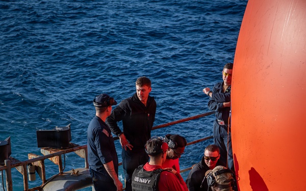 USS Nimitz Conducts Live-Fire Weapons Exercise