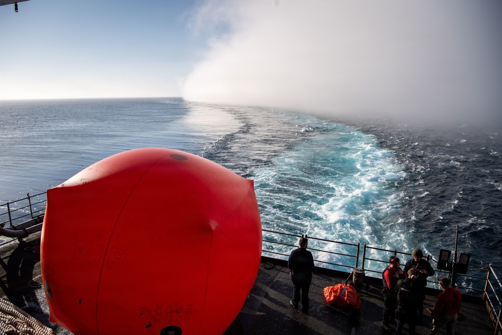 USS Nimitz Conducts Live-Fire Weapons Exercise