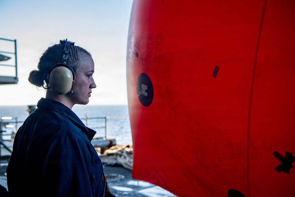 USS Nimitz Conducts Live-Fire Weapons Exercise
