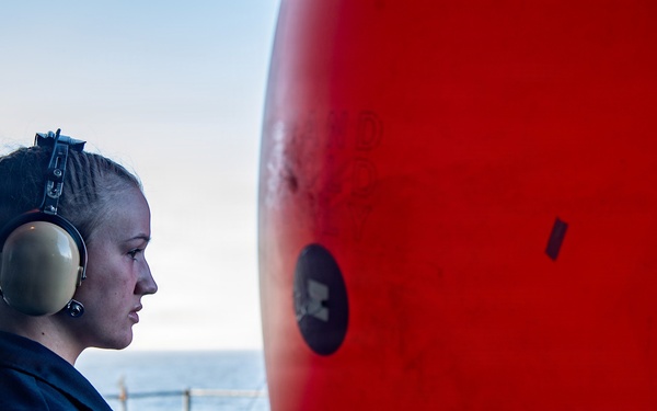 USS Nimitz Conducts Live-Fire Weapons Exercise