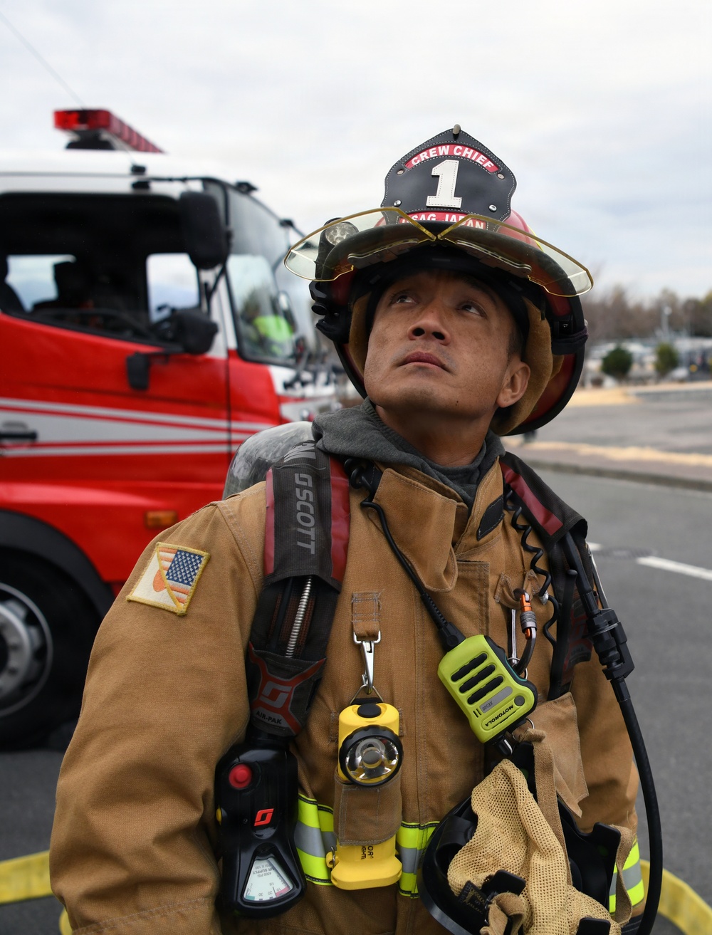 U.S. Army, Japan Ground Self-Defense Force firefighters strengthen interoperability during joint fire drill