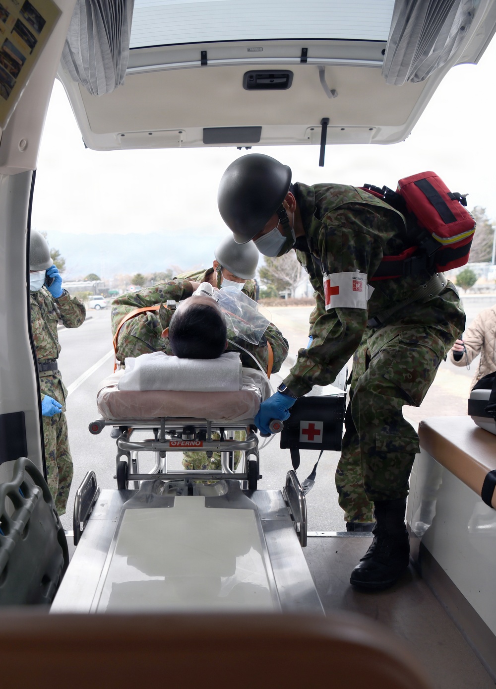 U.S. Army, Japan Ground Self-Defense Force firefighters strengthen interoperability during joint fire drill