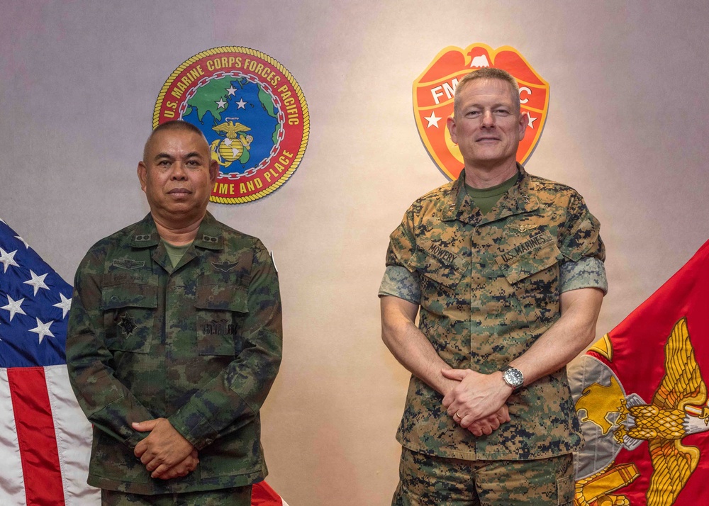 MARFORPAC deputy commander meets with Royal Thai Marine Corps deputy commandant