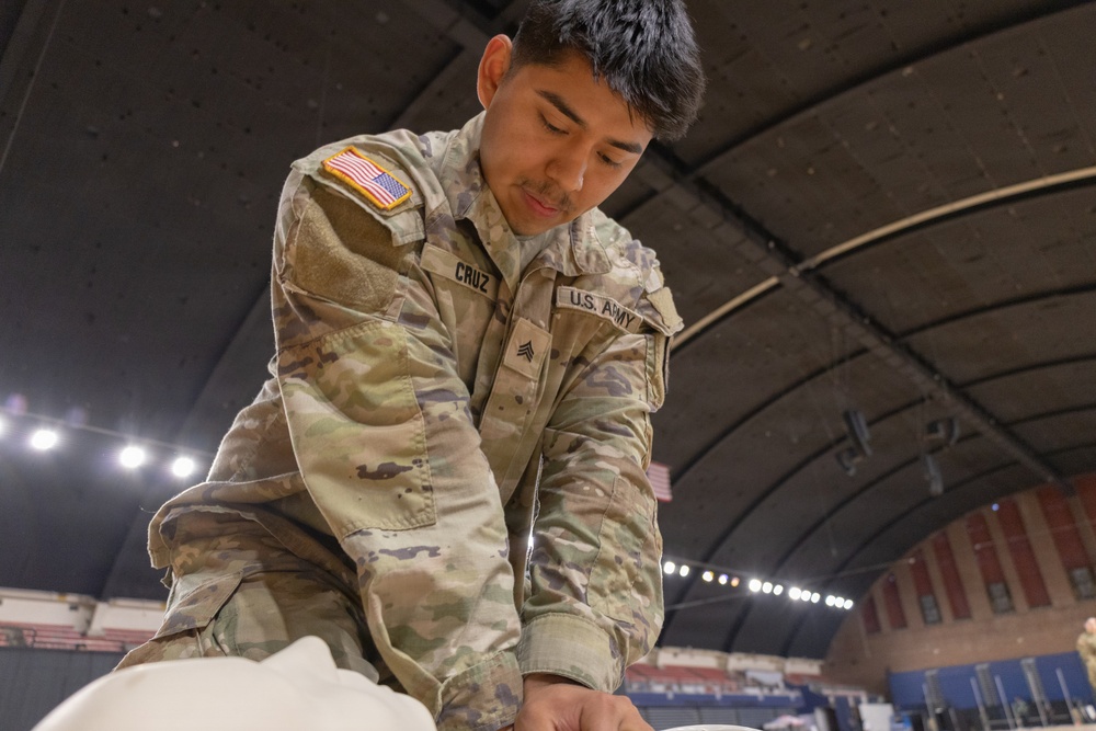 Task Force Bull Dawg does CPR Training