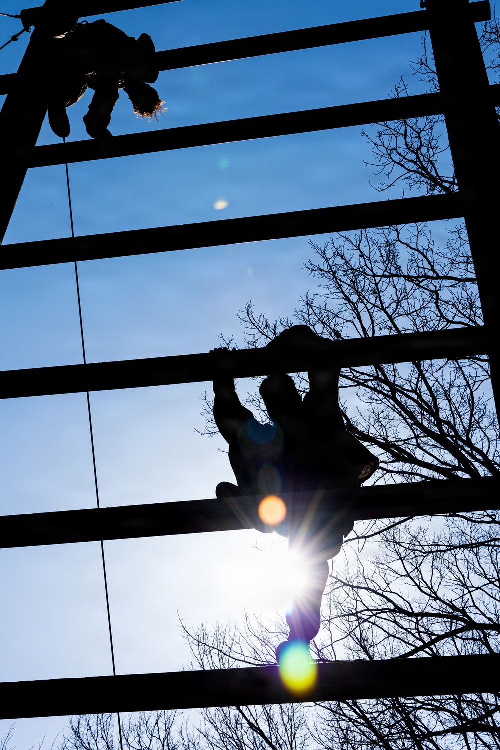 U.S. Marines with 3/12 Conduct Air Assault Confidence Course