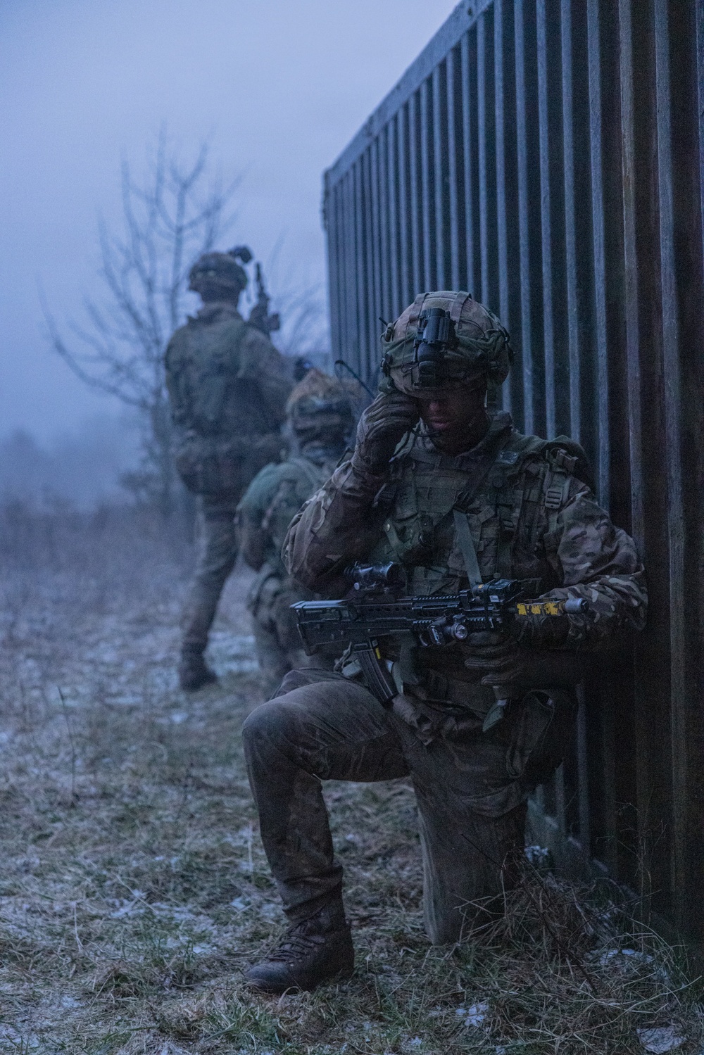 RMAS Cadets Train In Hohenfels