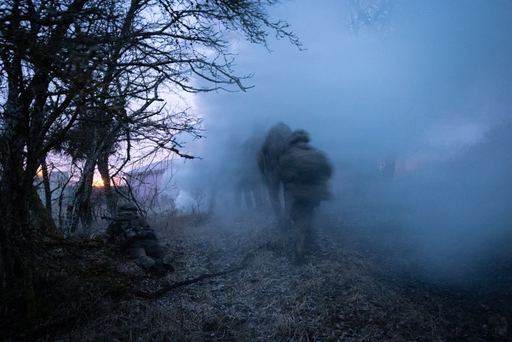RMAS Cadets Train In Hohenfels