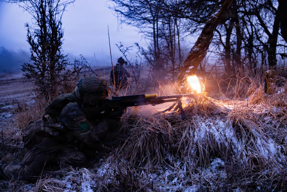RMAS Cadets Train In Hohenfels
