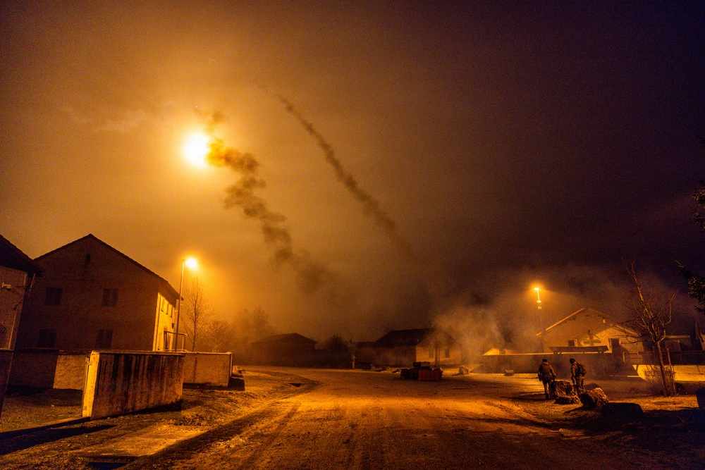 RMAS Cadets Train In Hohenfels
