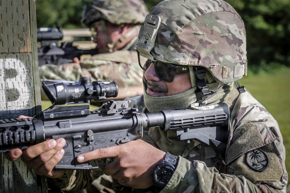 Binadu Company conducts Squad Attack training