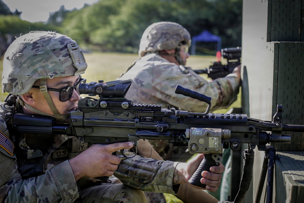 Binadu Company conducts Squad Attack training