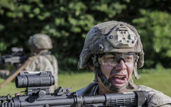 Binadu Company conducts Squad Attack training