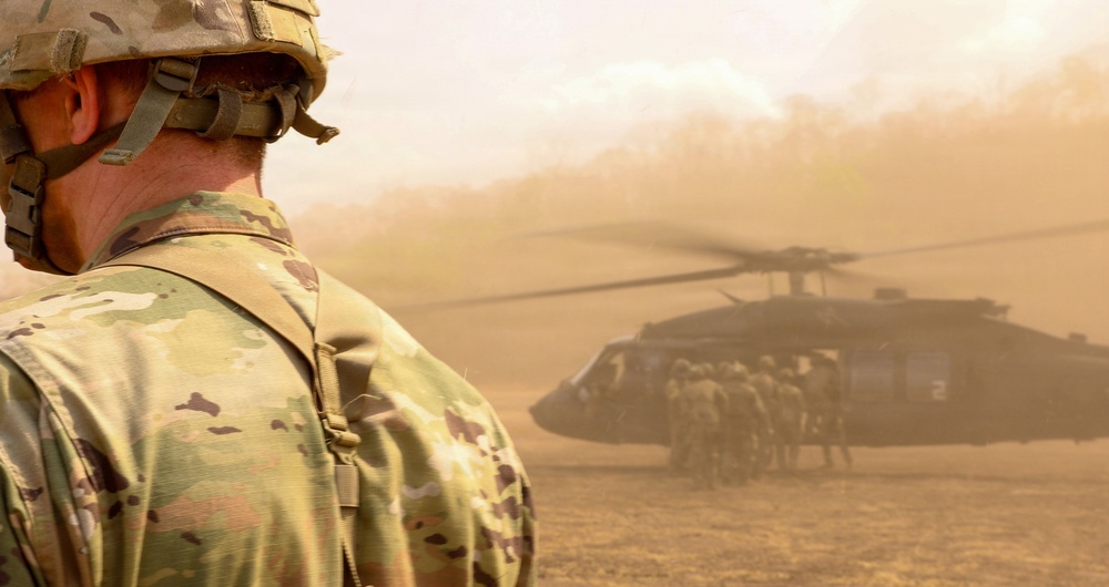 Hanuman Guardian | US Army Soldiers execute air assault operations in Thailand