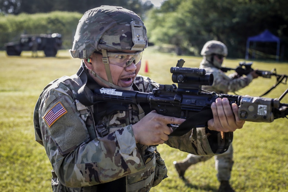 Binadu Company conducts Squad Attack training